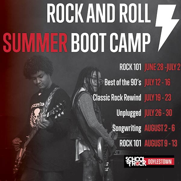 School of Rock Summer Camp 2021 Gift Certificate